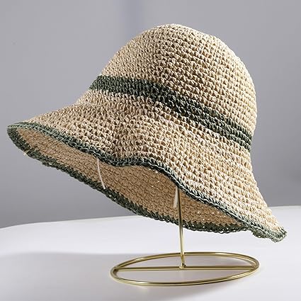 Handwoven Straw Hat – Natural & Elegant Summer Choice